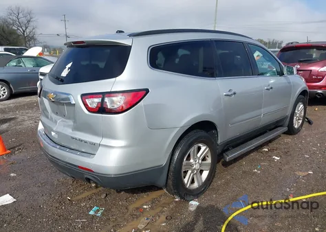 2014 Chevrolet Traverse Ltz from USA, damaged, VIN 1GNKRJKD2EJ123165